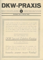 DKW Praxis Nr. 6 Februar 1932