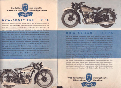 DKW Programm 6.1936