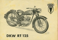 DKW RT 125 Prospekt 6.1951