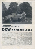 DKW Sonderklasse Test 1954