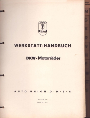 Preview: DKW Werkstatt Handbuch RT 175/S 200/S 250/S 10.1956 Preview: DKW Werkstatt Handbuch RT 175/S 200/S 250/S 10.1956