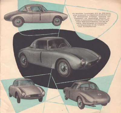 Preview: DKW Monza Prospekt 1957