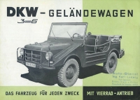 DKW Geländewagen brochure 1950s