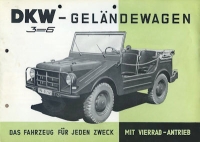 DKW Geländewagen brochure 1950s