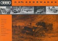 DKW Geländewagen / Wannenaufbau (Munga 4) brochure ca. 1959