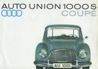 DKW 1000 S Coupé brochure ca. 1960