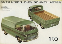 DKW Schnell-Laster brochure ca. 1960