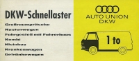 DKW Schnell-Laster brochure ca. 1960