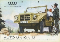 Auto-Union M (Geländewagen) Prospekt 1960er Jahre