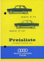 DKW pricelist 2.1964