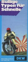 DKW motorcycle program ca. 1971