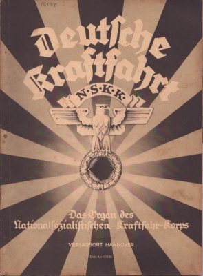 Deutsche Kraftfahrt 1936 Heft 8