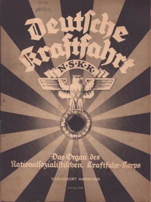 Deutsche Kraftfahrt 1936 Heft 16