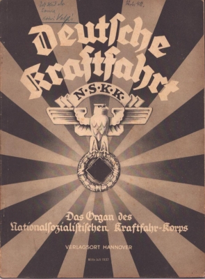 Deutsche Kraftfahrt 1937 Heft 13