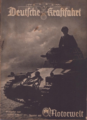 Deutsche Kraftfahrt 1940 September