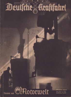 Deutsche Kraftfahrt 1940 Oktober