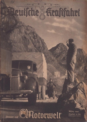 Deutsche Kraftfahrt 1941 März