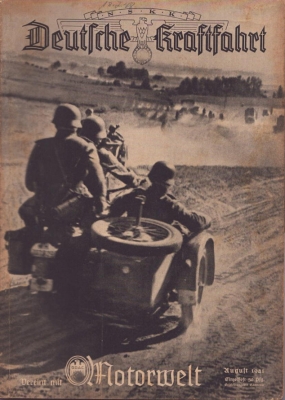 Deutsche Kraftfahrt 1941 August