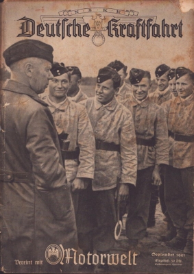 Deutsche Kraftfahrt 1941 September