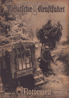 Deutsche Kraftfahrt 1942 Februar