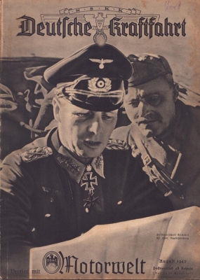 Deutsche Kraftfahrt 1942 August