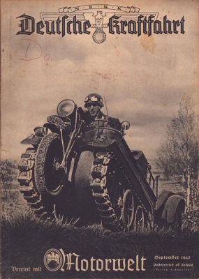 Deutsche Kraftfahrt 1942 September