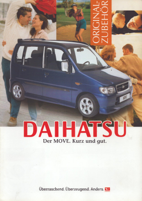 Daihatsu Move Zubehör Prospekt ca. 2000
