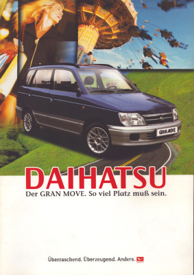 Daihatsu Gran Move Prospekt 7.1999
