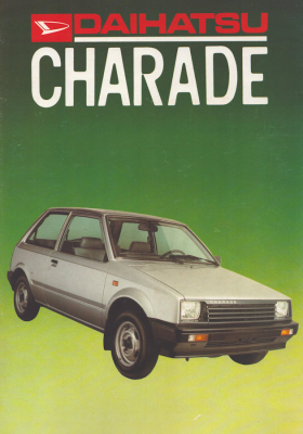 Daihatsu Charade Prospekt ca. 1984