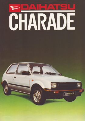 Daihatsu Charade Prospekt ca. 1984
