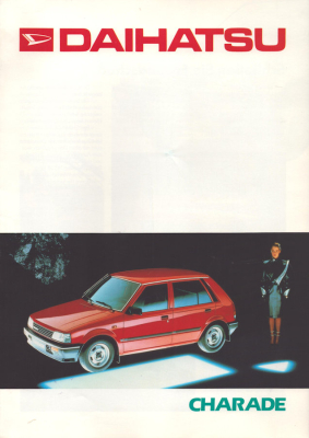 Daihatsu Charade Prospekt ca. 1989