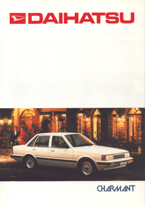 Daihatsu Charmant Prospekt ca. 1989