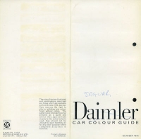 Daimler Colors 10.1972