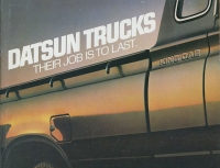 Datsun trucks (Pick-up´s) brocure 1979