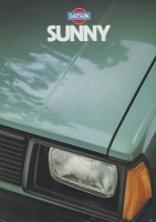 Datsun Sunny brochure ca. 1981