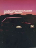 Datsun program ca. 1982