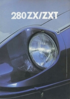 Datsun 280 ZX / ZXT brochure 1982