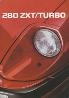 Datsun / Nissan 280 ZXT / Turbo brochure 6.1983