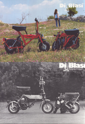 Di Blasi Faltroller 3 Prospekte 1980 / 90er Jahre