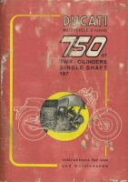 Ducati 750 Bedienungsanleitung 1972