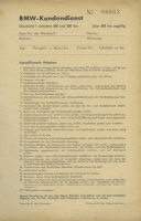 Preview: EMW - BMW Eisenach 340 Kundendienstheft ca. 1950
