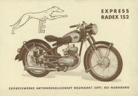 Express Radex 152 brochure 1950s