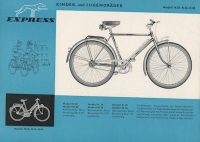 Express Fahrrad Programm ca. 1958/59