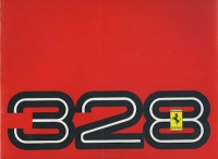 Ferrari 328 brochure 1986