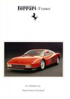 Ferrari pricelist 7.1986