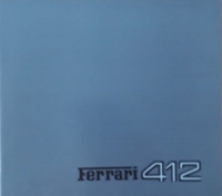 Ferrari 412 brochure 1985/88