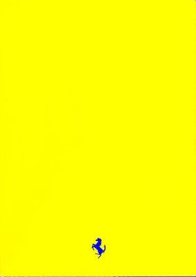 Ferrari Technologie und Handarbeit Prospekt 1992