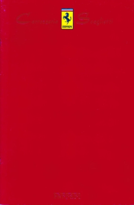 Ferrari Carrozzeria Scaglietti Prospekt 1990er Jahre