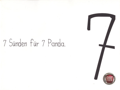 Fiat Panda Prospekt 12.2007