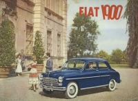 Fiat 1900 brochure ca. 1952